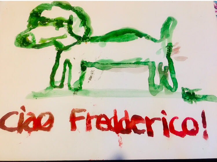 “Ciao Fredderico”